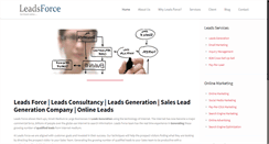 Desktop Screenshot of leadsforce.net
